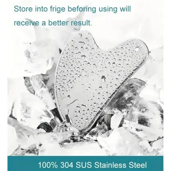 Guasha (Facial Tool)-(Silver)-(New)-$15.00 - Picture 5 of 7